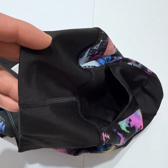 Set of 2 LuLaRoe Rise Fearless Crop Fitness Leggings Size 2X Capri Floral - Picture 14 of 16